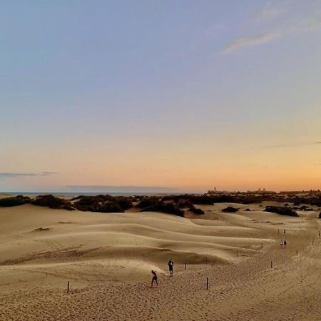 Las Dunas De Maspalomas Y El Mar A Un Paso San Bartolomé Exterior foto